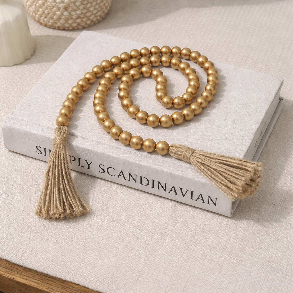 Aurelia Gold Bead Strand
