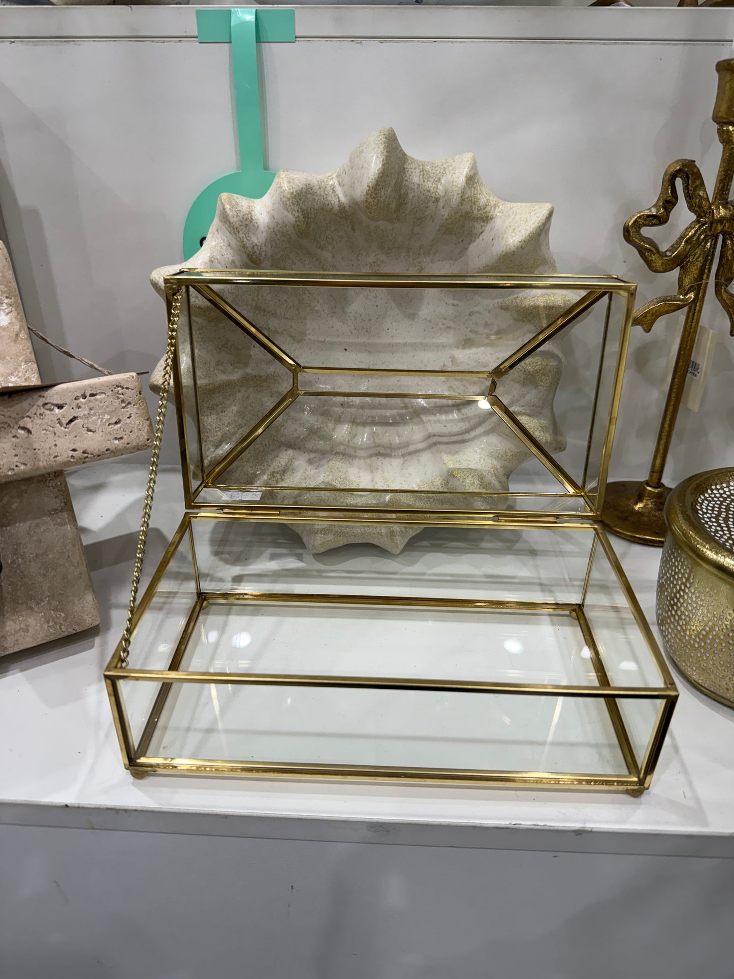 Luxe Glass Tissue Box