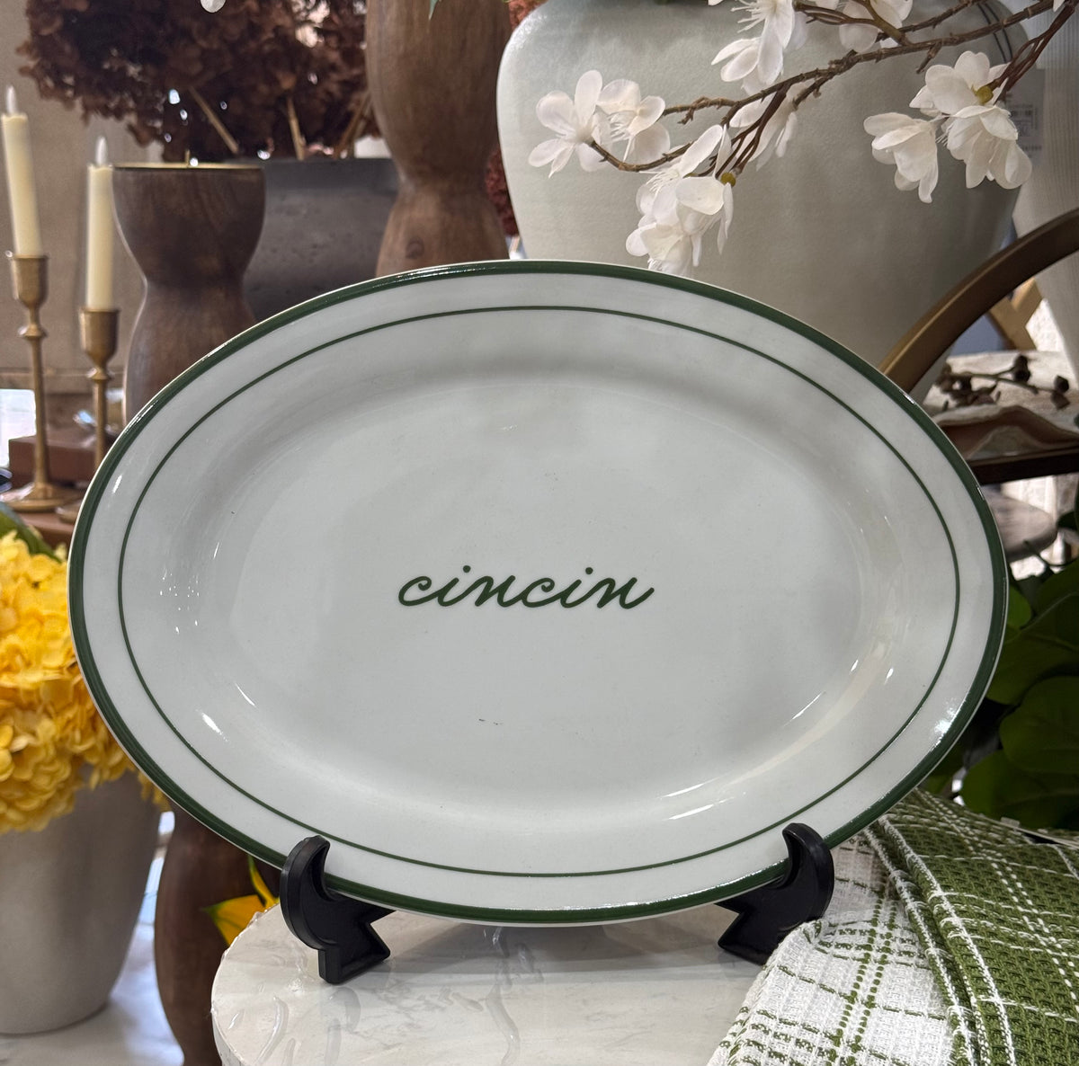 Cincin Oval Serving Platter