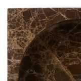 Manos Marble Decorative Bowl Brown