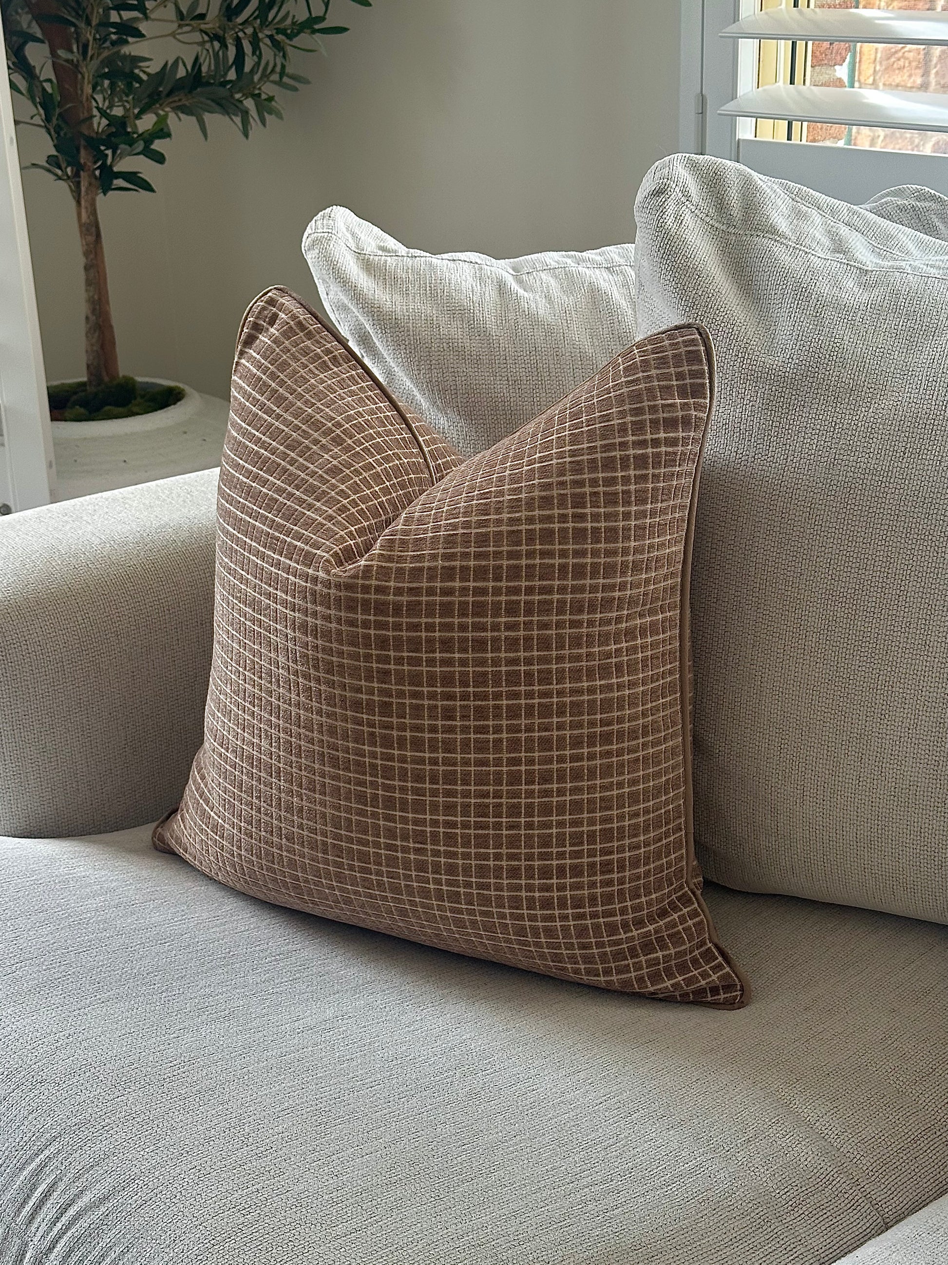 Monarch Mocha Cushion