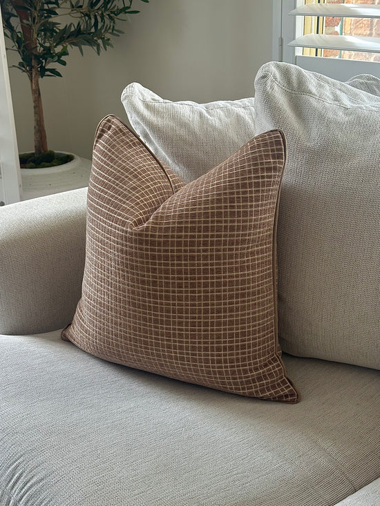 Monarch Mocha Cushion