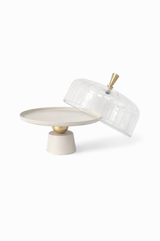 Zahra Glass Dome Cake Stand