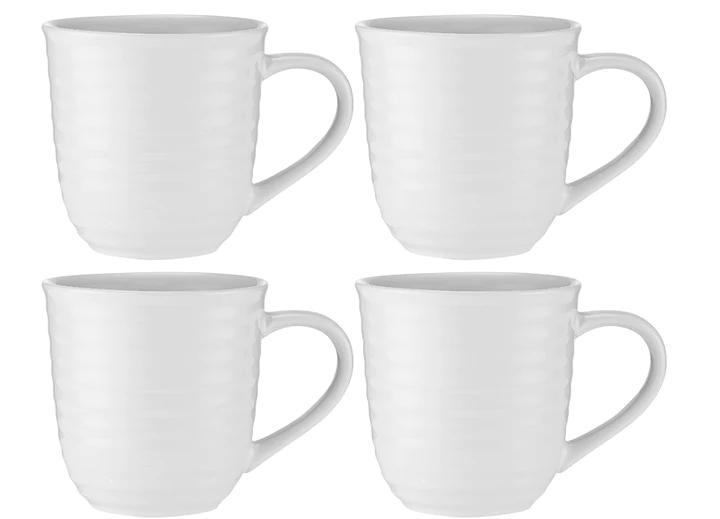 Ribbed design mugs