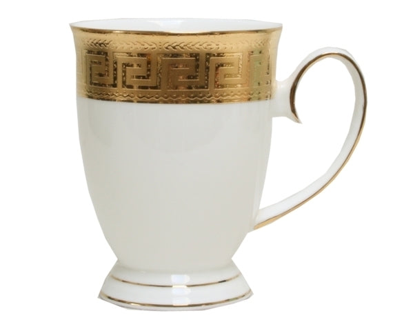 Grecian key mug