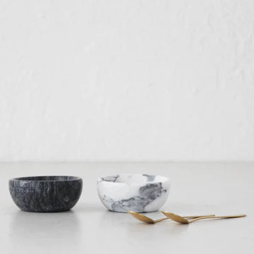 Luxe Marble Condiment Duo Set