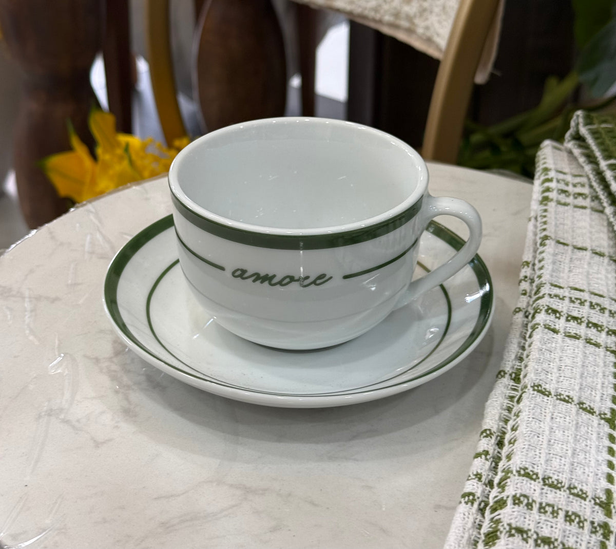 Amore Cup & Saucer