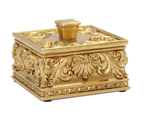 Gold fleur box