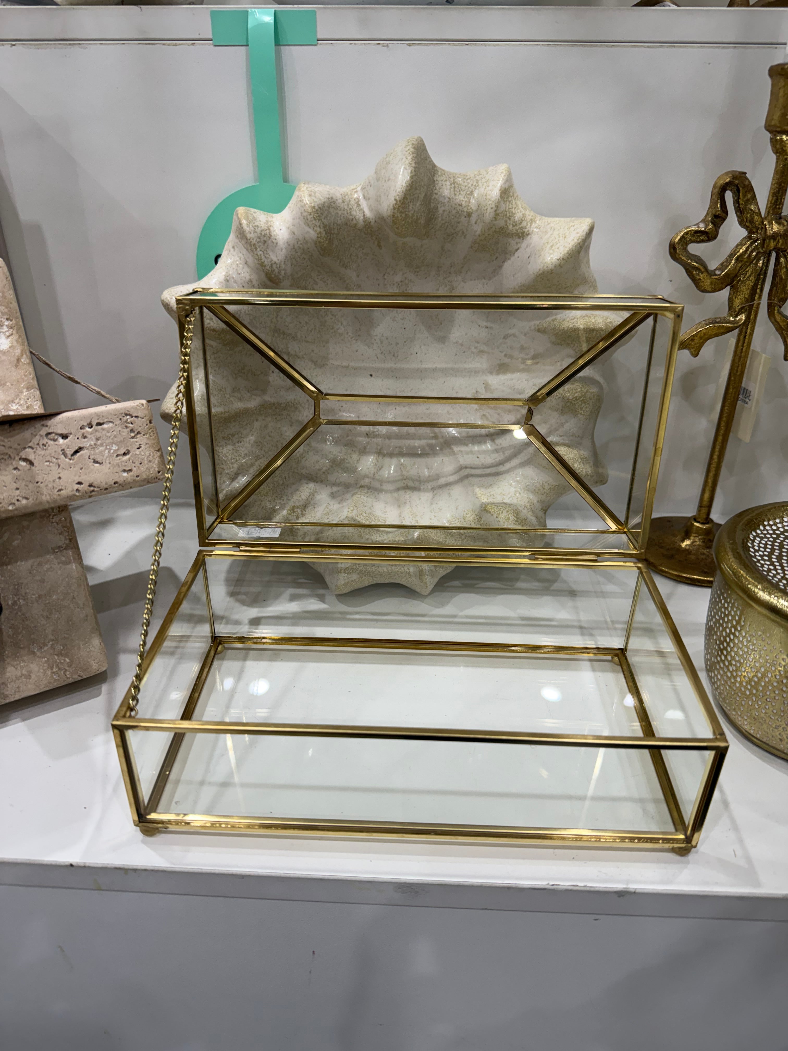 Luxe Glass Tissue Box