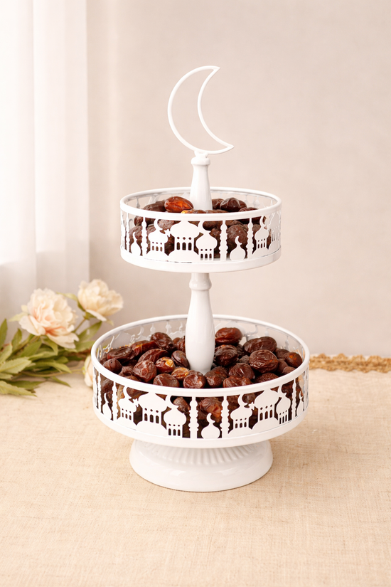 Noor Crescent Tiered Stand