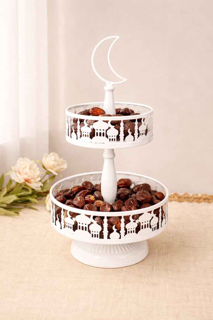 Noor Crescent Tiered Stand