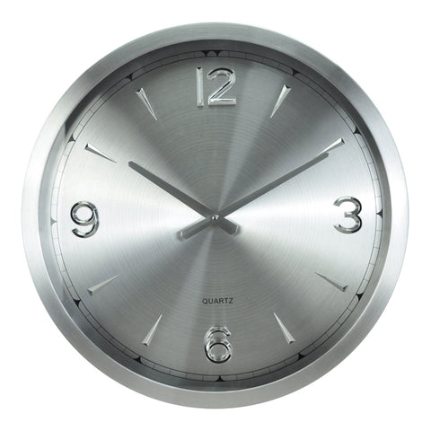 OSBOURNE ALUMINIUM WALL CLOCK