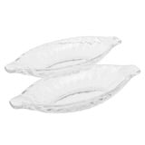 Aurelia Glass Leaf Duo