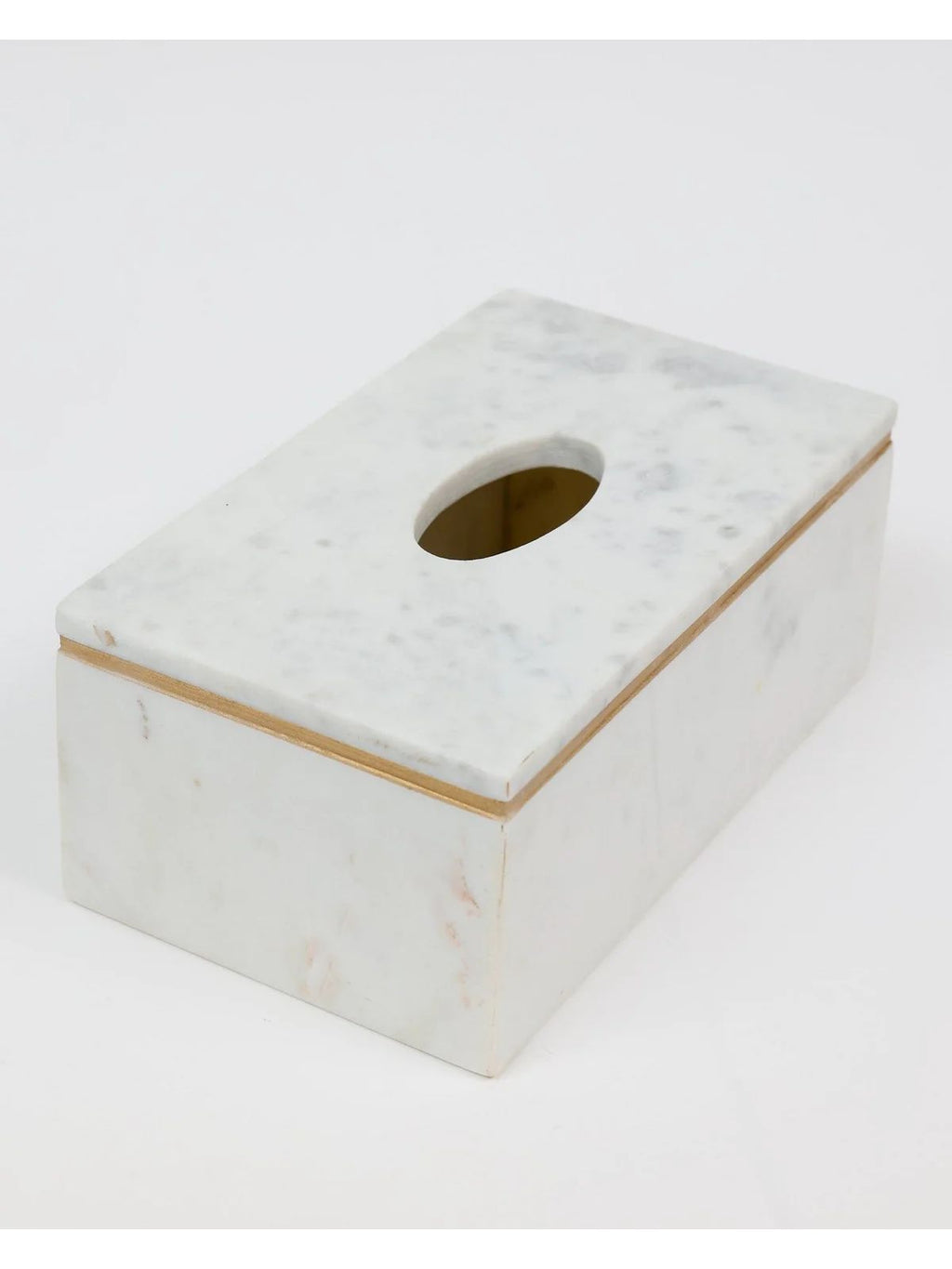 Marble tissue box