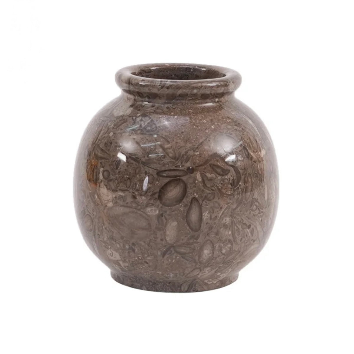 Oceanic Marble Round Vase