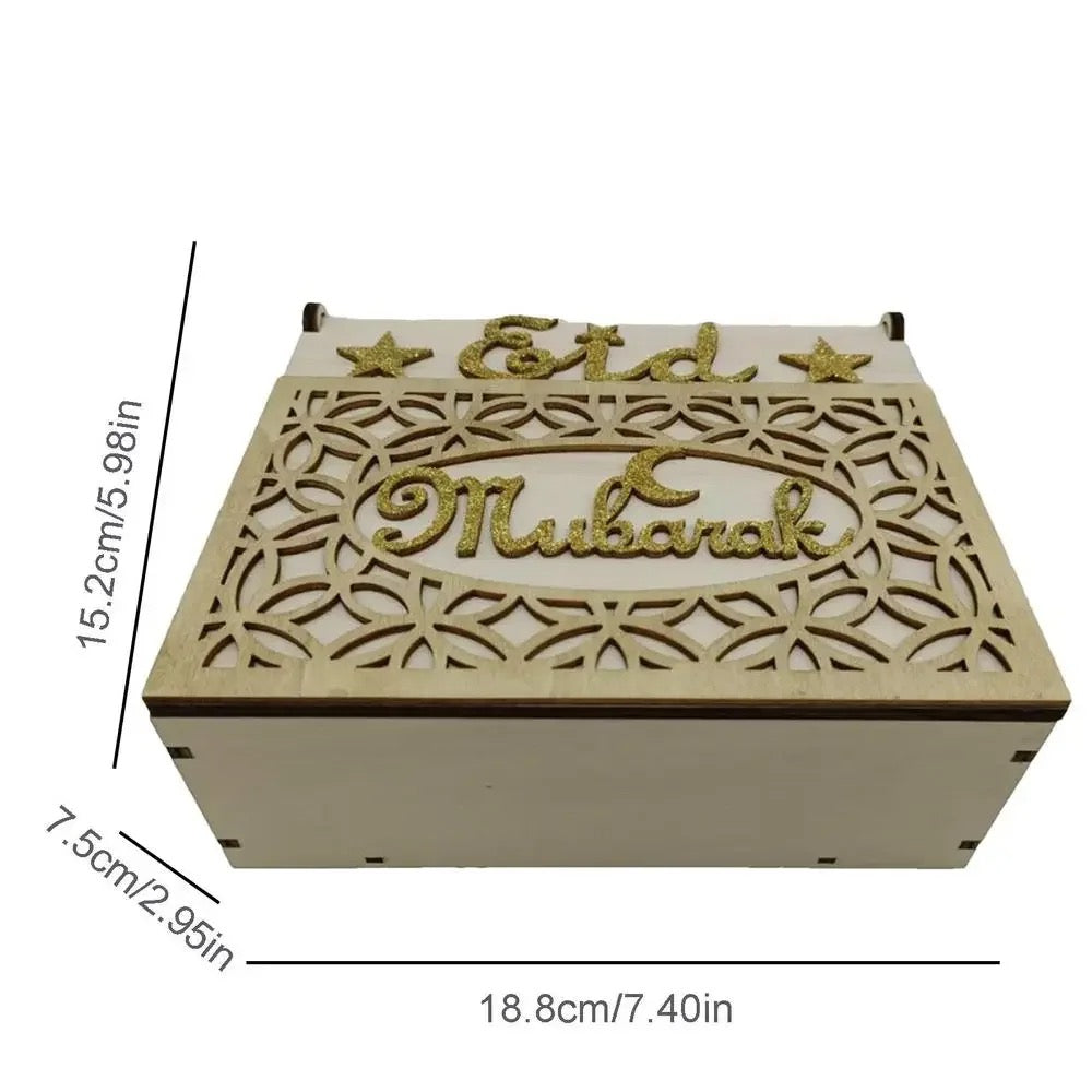 Eid wooden box