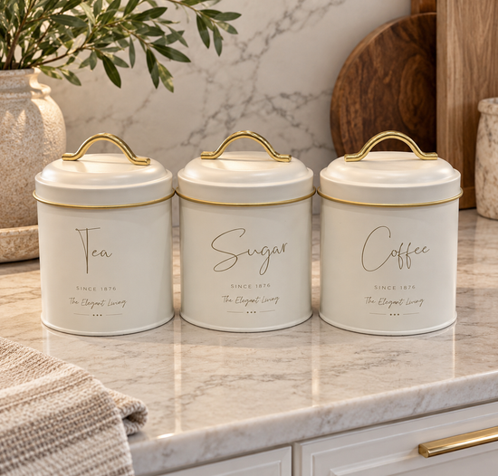 Ivory Elegance Canister Set