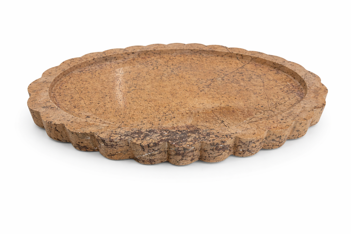 FLORENCE MARBLE TRAY BROWN