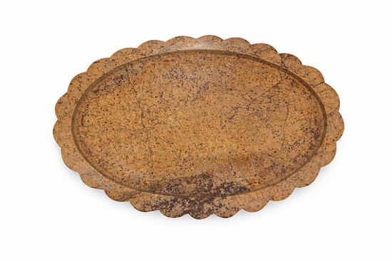 FLORENCE MARBLE TRAY BROWN