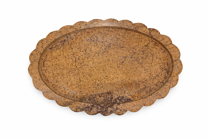 FLORENCE MARBLE TRAY BROWN