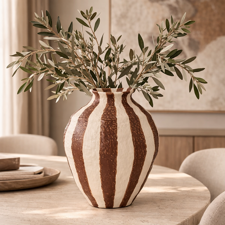 Rayas Ceramic Vase