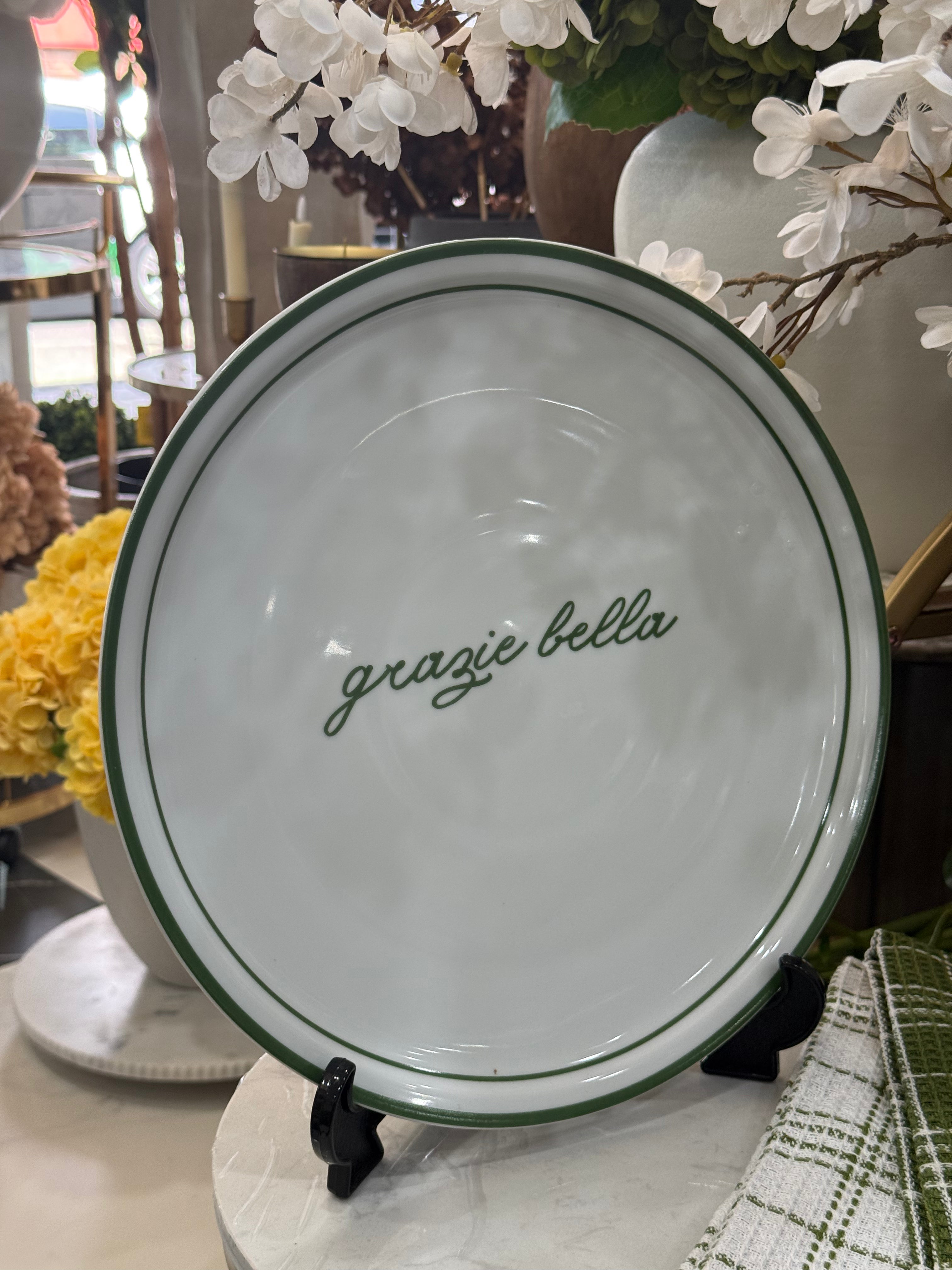 Grazie Bella Round Platter