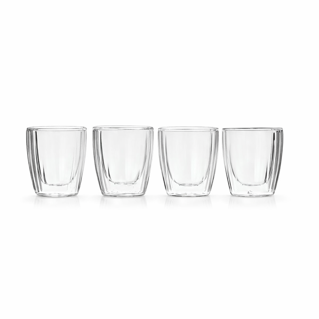 Vetro S/4 D/Wall Esspresso Glass