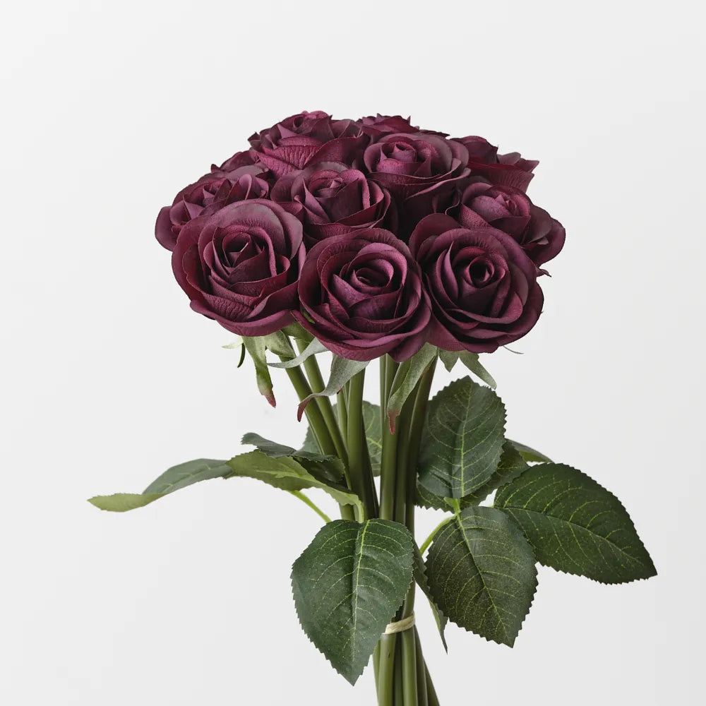 Maya Rose Bouquet Black Plum