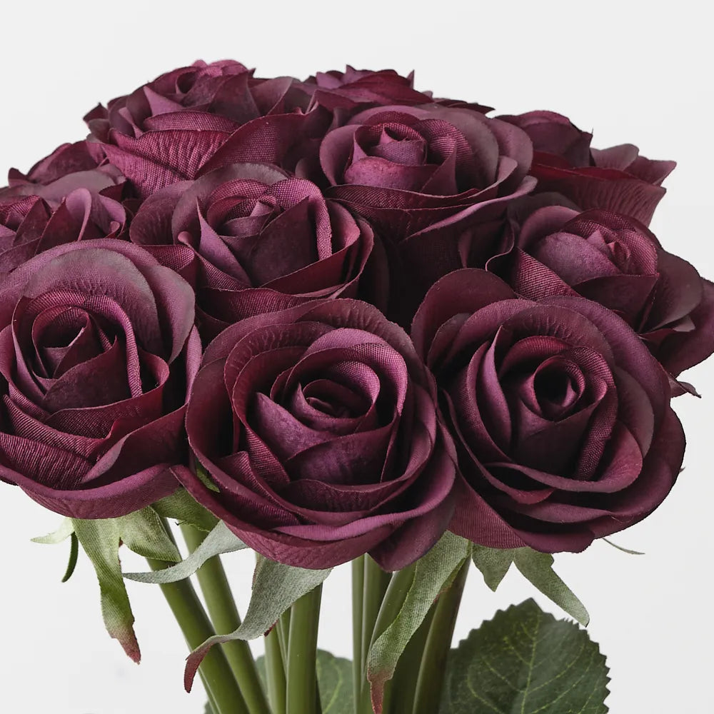 Maya Rose Bouquet Black Plum