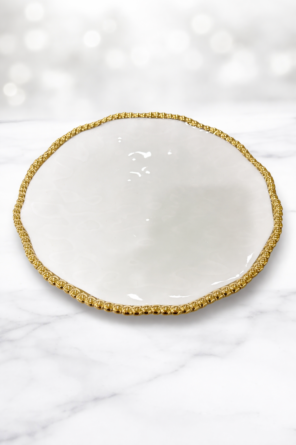 Golden Pearl Dinner Plate