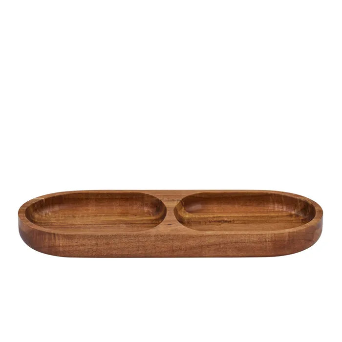 Amira Wooden Entertainer Dish