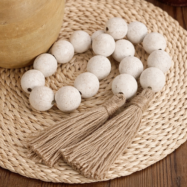 Luxe Schima Bead Decor