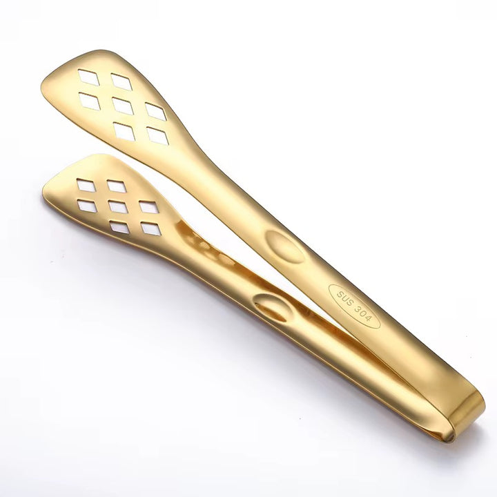 Gold plated tongs