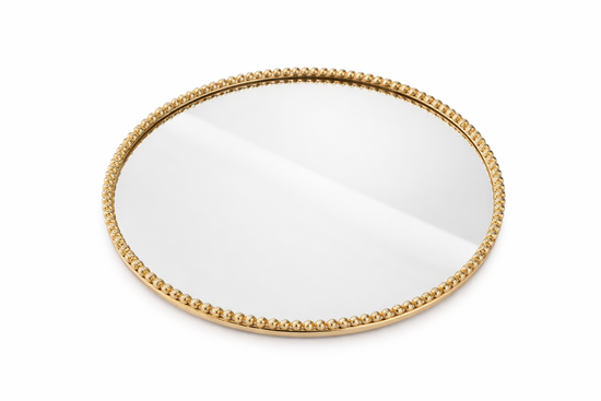Maison Gold Mirror Tray