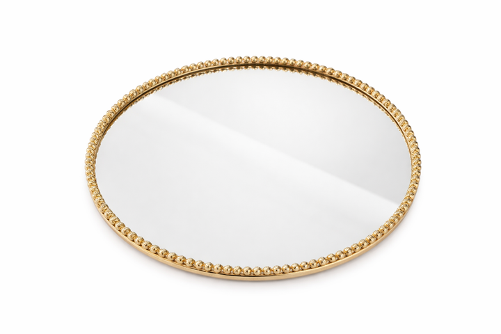 Maison Gold Mirror Tray