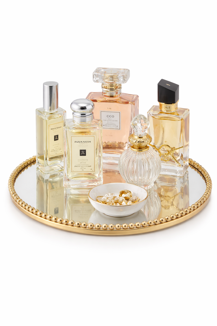 Maison Gold Mirror Tray