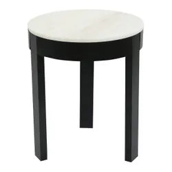 Oliver Marble Side Table - Small Black