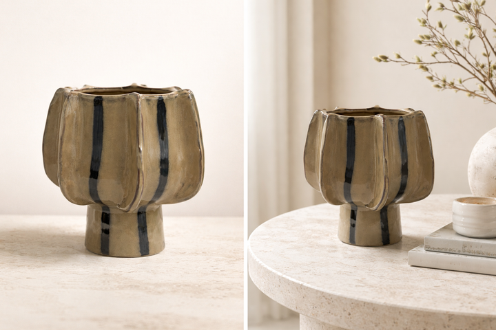 Sienna Sculptural Vase Large