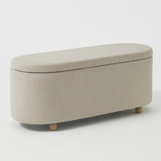 HURST BOUCLE BENCH 120X44X50CM NATURAL