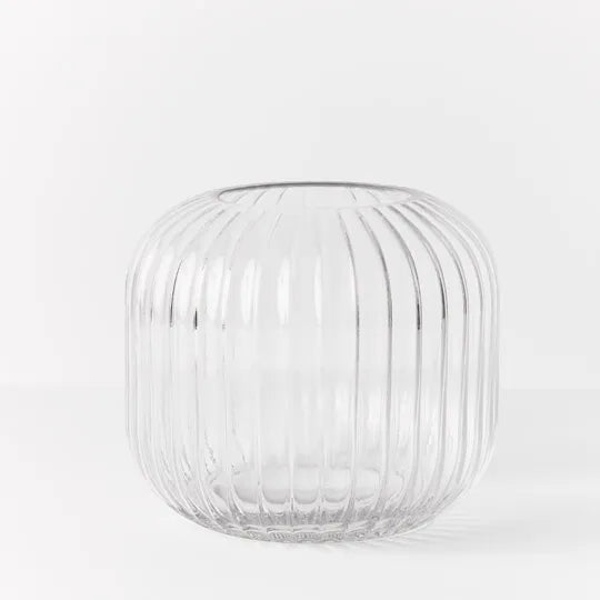 Ripple squat vase