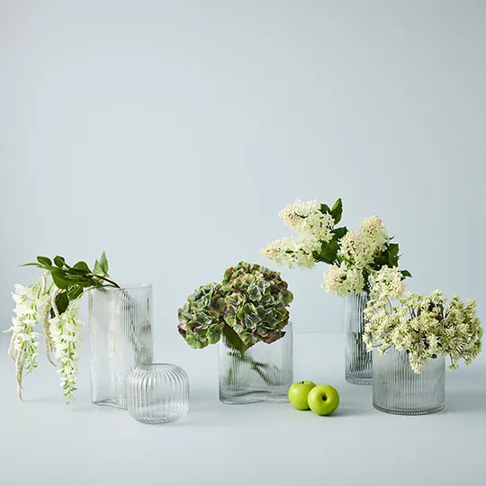 Cylinder ripple vase