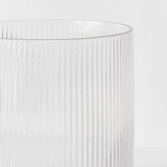 Cylinder ripple vase