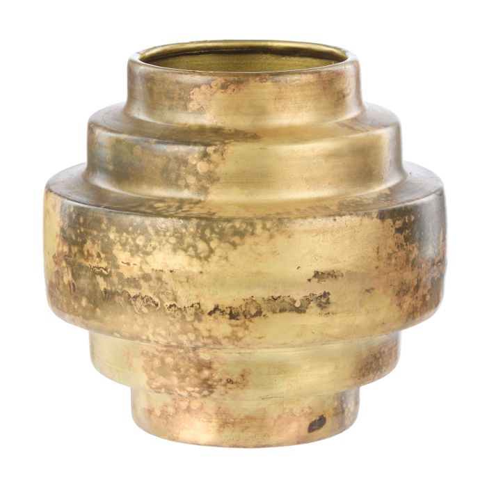 Quigley Antique Gold Vase