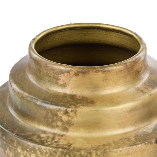 Quigley Antique Gold Vase