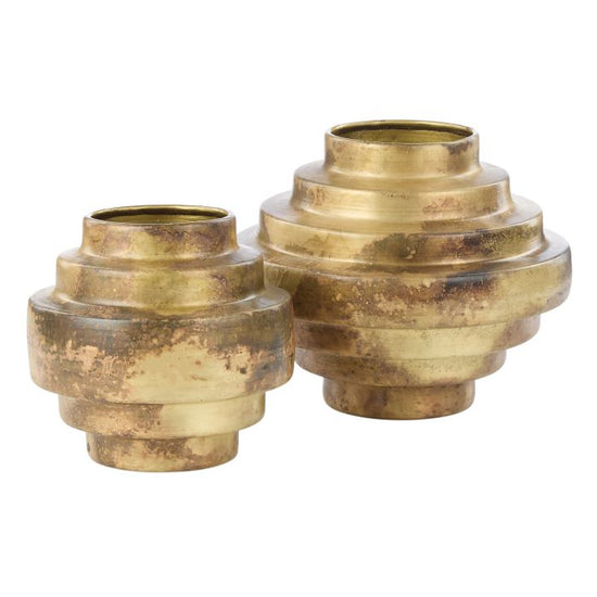 Quigley Antique Gold Vase