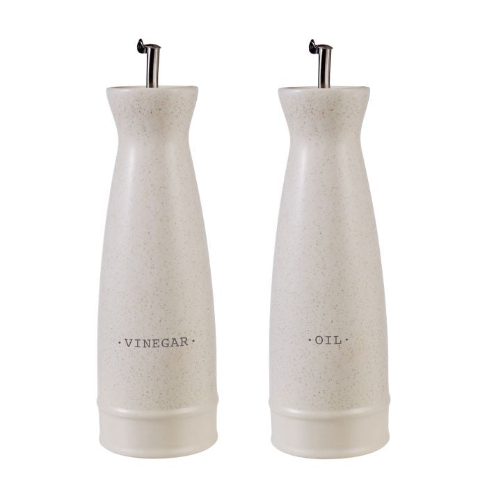 Darley Stoneware Oil and Vinegar Set