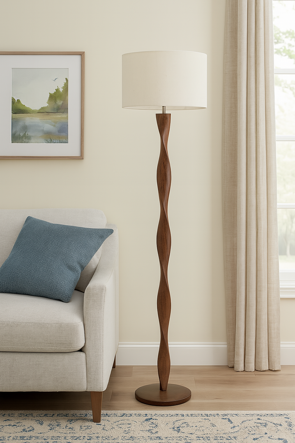 Luna Curve Floor Lamp