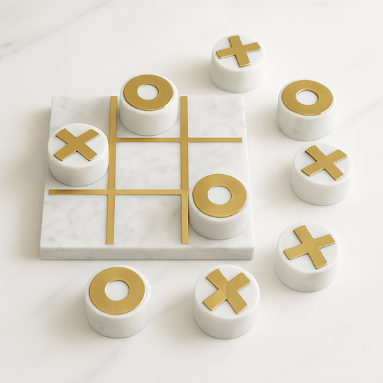 Luxury Marble & Gold XO Set