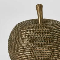 APPLE/PEAR SCULPTURE BRONZE