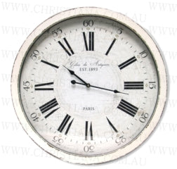 Vintage white clock